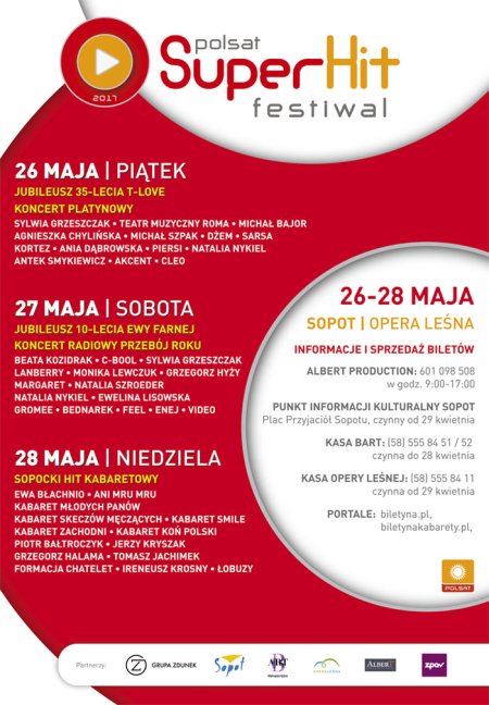 Polsat SuperHit Festiwal 2017 - Dzień 3 - Kabareton - festiwal