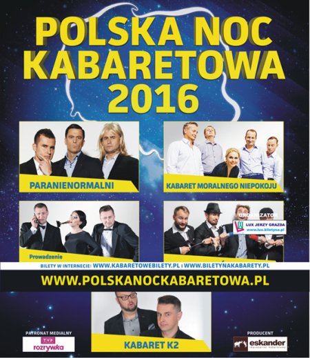Polska Noc Kabaretowa 2016 - kabaret
