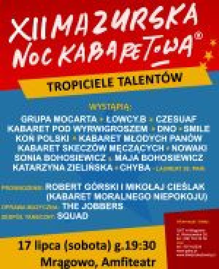 XII Mazurska Noc Kabaretowa - kabaret