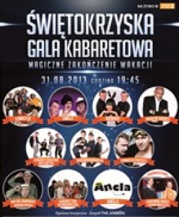 Świętokrzyska Gala Kabaretowa 2013. Magiczne pożegnanie wakacji - na żywo TVP2 - kabaret