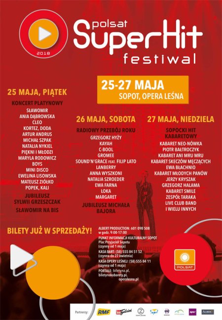 Polsat SuperHit Festiwal 2018 - Dzień 3 - Kabareton - festiwal