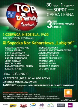TOPtrendy 2014 - XI Sopocka Noc Kabaretowa - kabaret