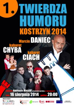 I Twierdza Humoru Kostrzyn 2014 - kabaret