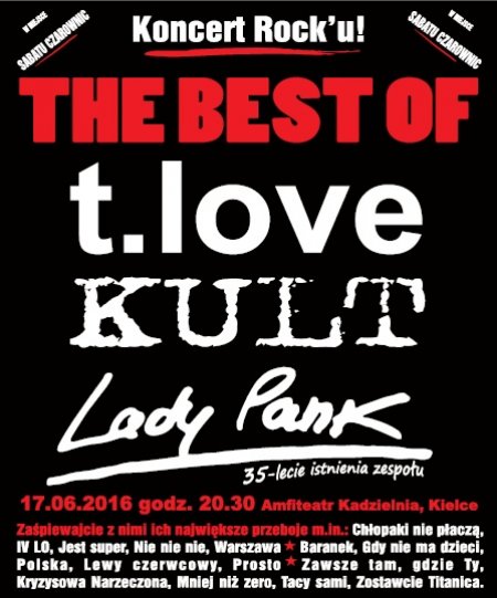The Best Of: T. LOVE, KULT, LADY PANK - kabaret