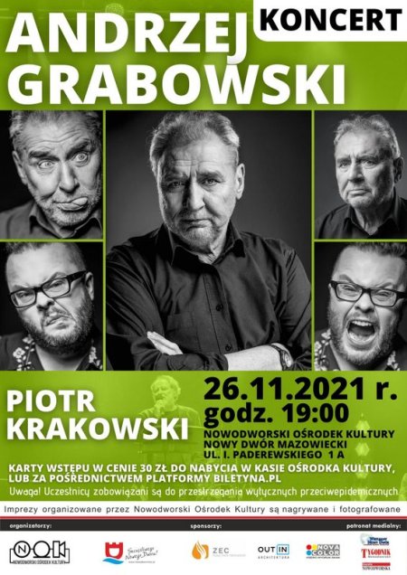 Andrzej Grabowski i Piotr Krakowski - koncert - koncert