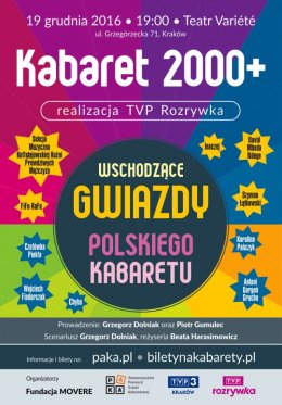 Kabaret 2000+ czyli wschodzące gwiazdy polskiego kabaretu - realizacja TVP ROZRYWKA - kabaret