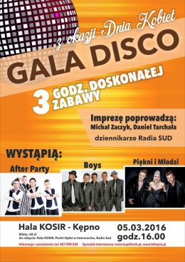 Gala Disco z okazji Dnia Kobiet - koncert