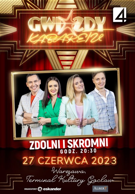 Gwiazdy Kabaretu - realizacja telewizji TV4 - Zdolni i Skromni - kabaret