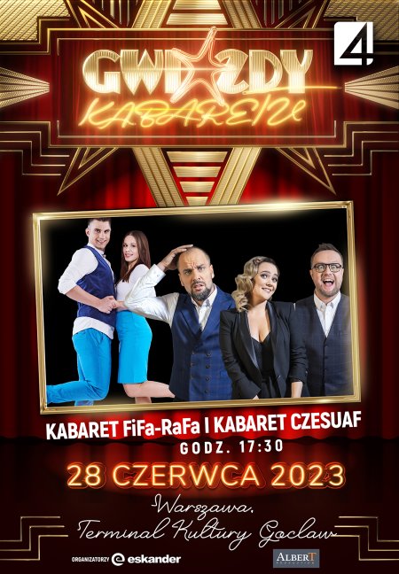 Gwiazdy Kabaretu - realizacja telewizji TV4 - Kabaret FiFa-RaFa / Kabaret Czesuaf - kabaret