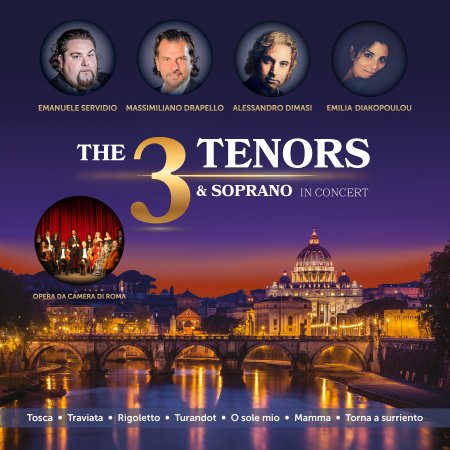 The 3 Tenors & Soprano - Włoska Gala Operowa - koncert