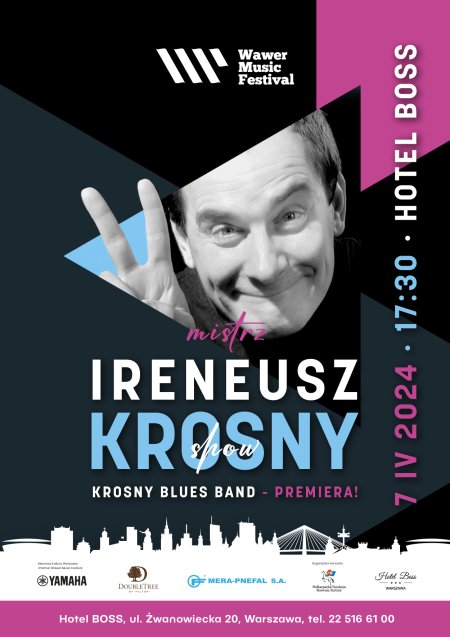 Mistrz Ireneusz Krosny Show z zespołem Krosny Blues Band - kabaret