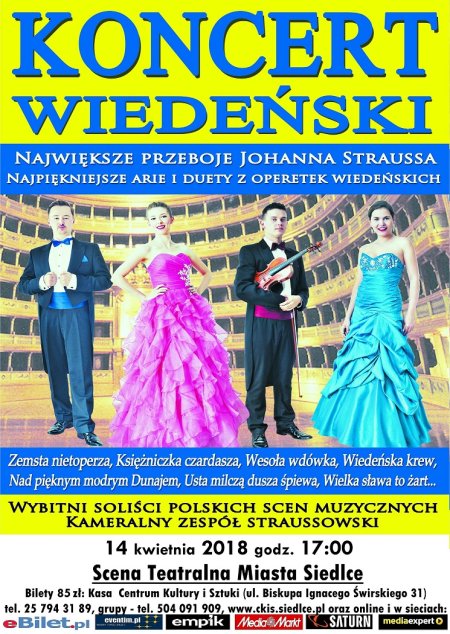 Gala Wiedeńska Siedlce 2018 - spektakl