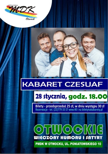 Otwockie Wieczory Humoru i Satyry - Kabaret Czesuaf - kabaret