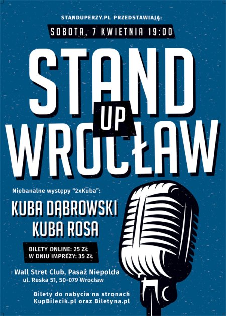 Stand Up Wrocław - Kuba Dąbrowski & Kuba Rosa - stand-up