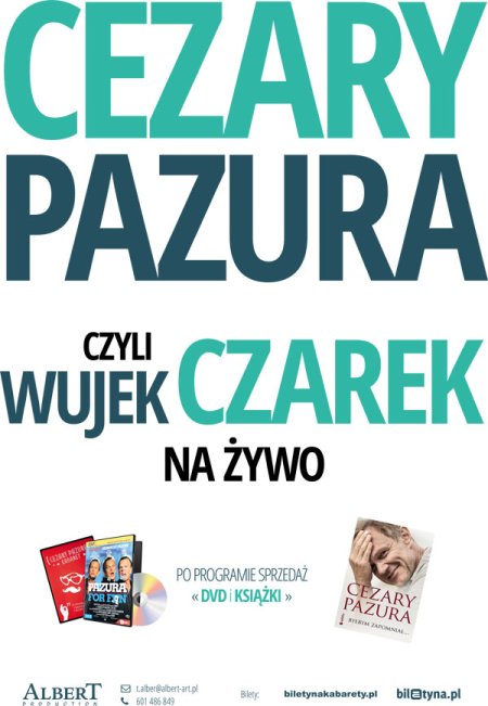 Cezary Pazura - Wujek Czarek na żywo - kabaret