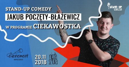 Stand-up No Limits: Jakub Poczęty-Błażewicz - stand-up
