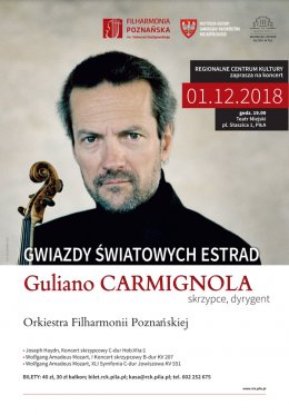Gwiazdy Światowych Estrad - Giuliano Carmignola - koncert
