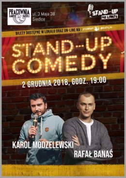 Stand-up Siedlce: Karol Modzelewski, Rafał Banaś - stand-up