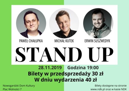 STAND UP / P. Chałupka & M. Kutek & E. Suszwedyk - stand-up