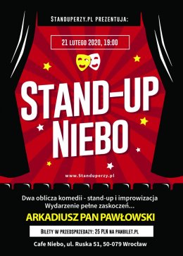 Stand-up Wrocław Niebo: Arkadiusz Pan Pawłowski - stand-up